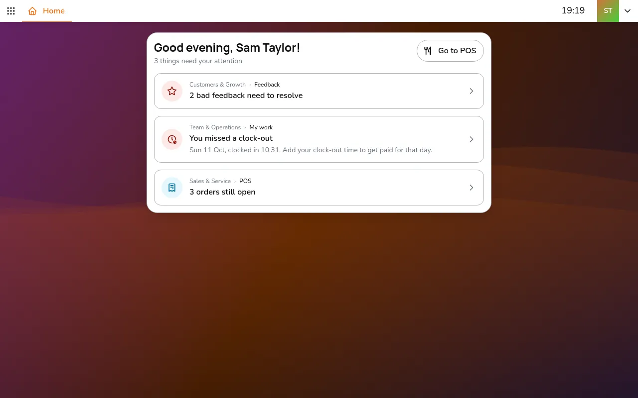 Go to All apps > Customers & Growth > Loyalty members to see each member's points, when they last earned and when they joined