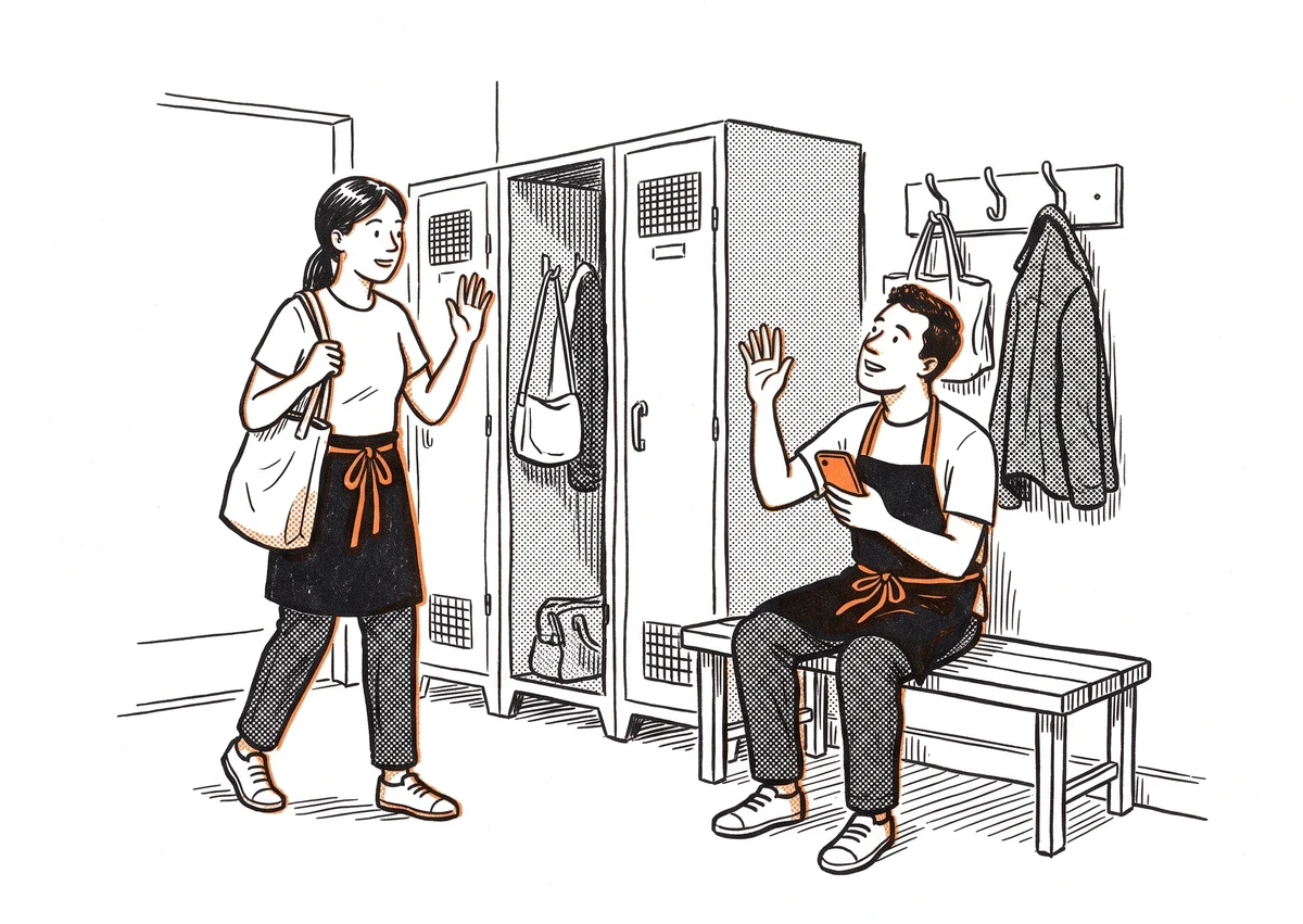 Staff Check-In & Check-Out