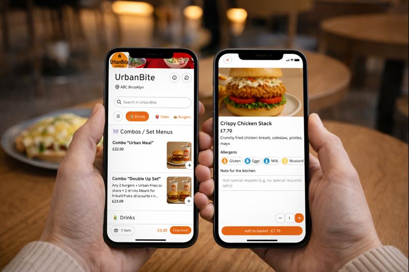 Digital Menu